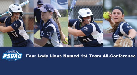 Lady Lions slug their way to four All-PSUAC selections
